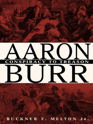 cover image of Aaron Burr
